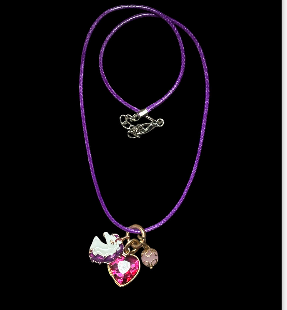 Unicorn Charm necklace and bracelets (mix/match) Gift Set for Girls