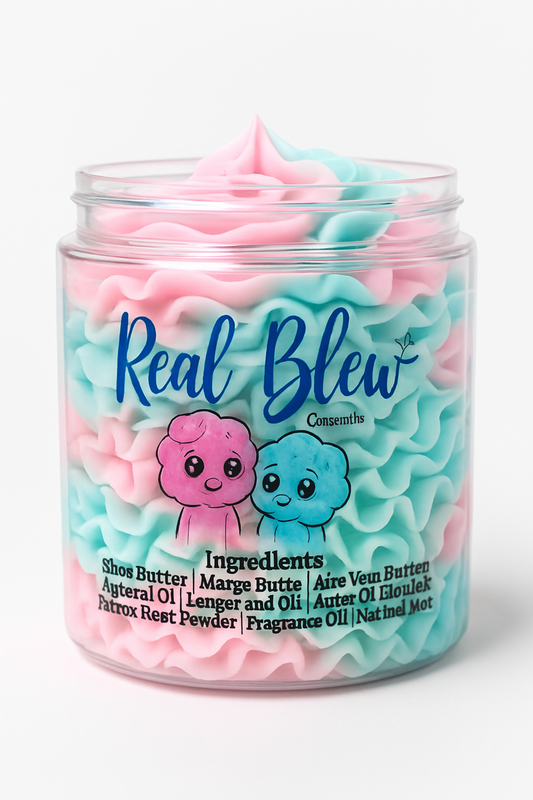 Cotton Candy Body Butter – Whipped Shea Blend for Soft, Sweet Skin