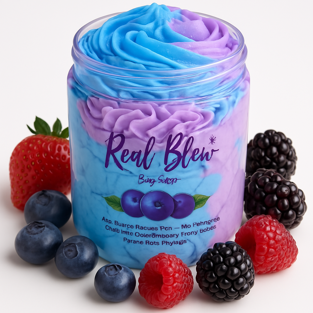 Wildberry Scented Triple Whipped Body Butter Skincare Moisturizer