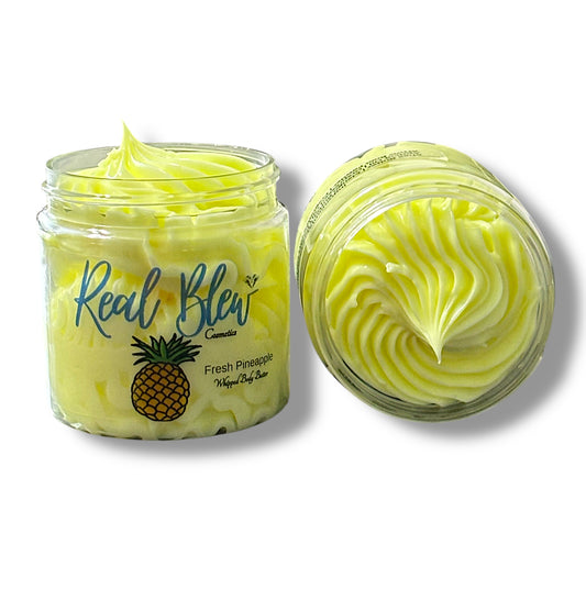 🍍 Fresh Pineapple Body Butter – Whipped Shea Blend for Dry Skin Hydration