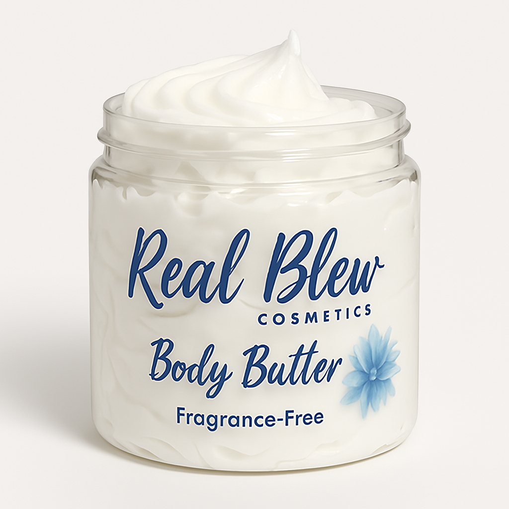 Elevate Your Skincare with Fragrance-Free Real Blew Triple Whipped Body Butter