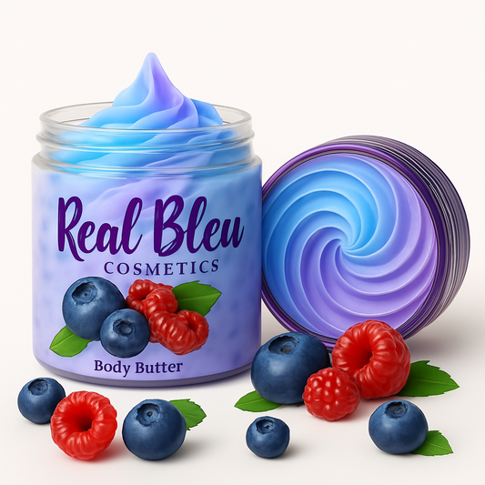 Wildberry Scented Triple Whipped Body Butter Skincare Moisturizer