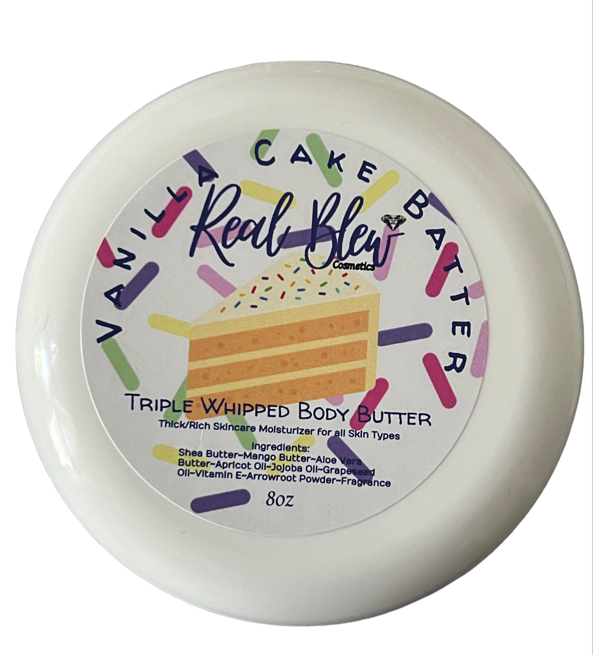 Vanilla Cake Batter Whipped Body Butter