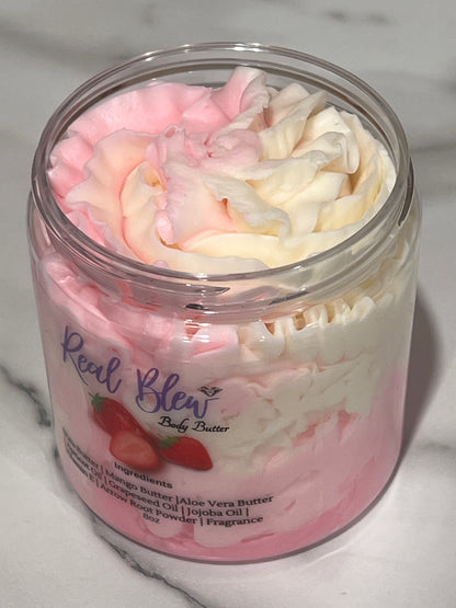 Experience Ultimate Hydration with Shortcake of Heaven - Real Blew’s Top-Selling, All-Natural Body Butter