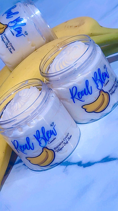 Banana Cream Whipped Body Butter - Ultra Moisturizing & High Quality Skincare