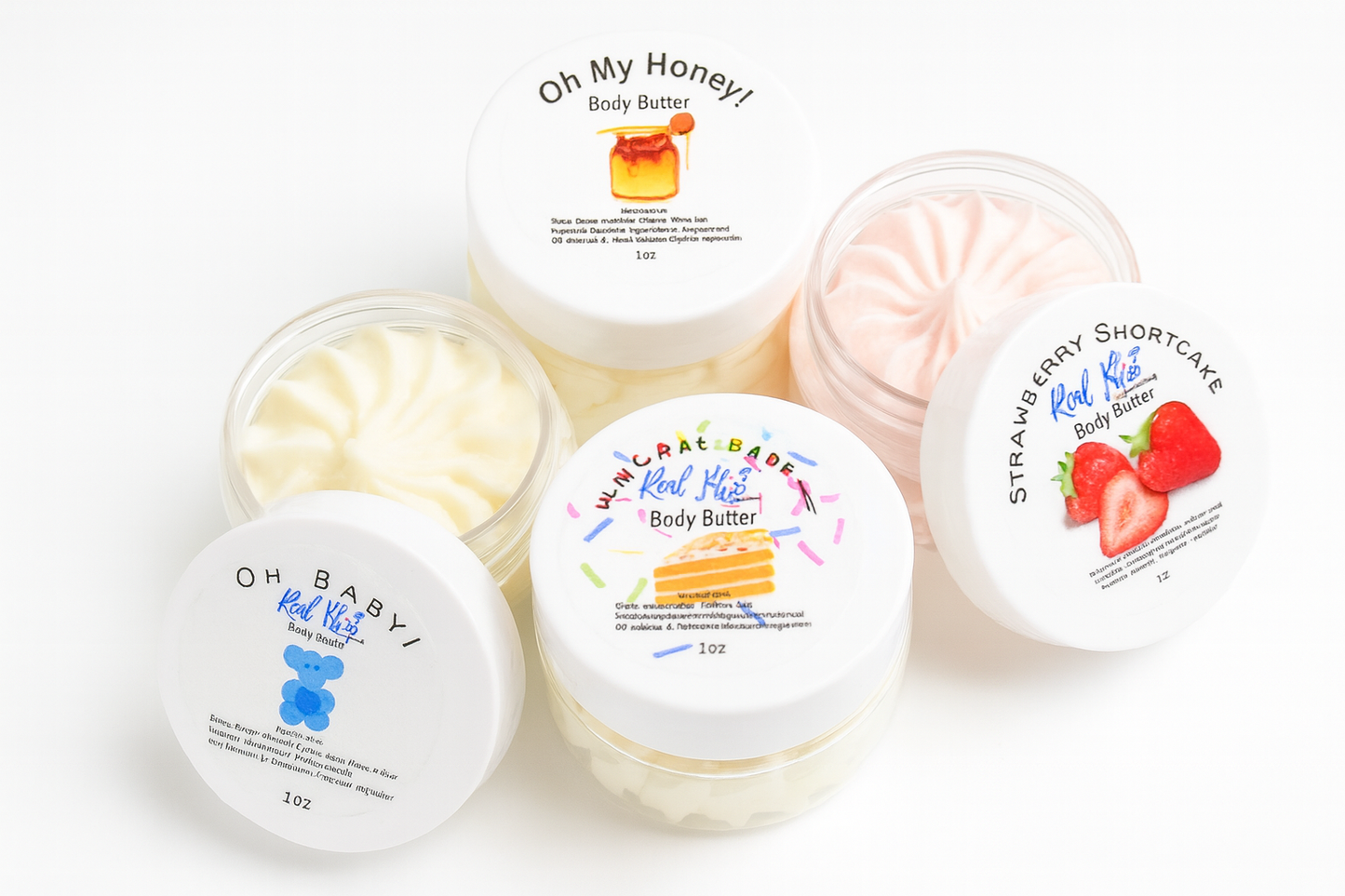 Whipped Body Butter Sample Pack – Try All Scents