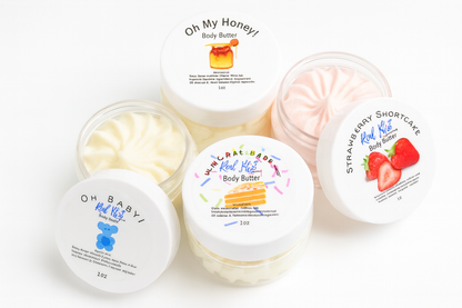 Whipped Body Butter Sample Pack – Try All Scents