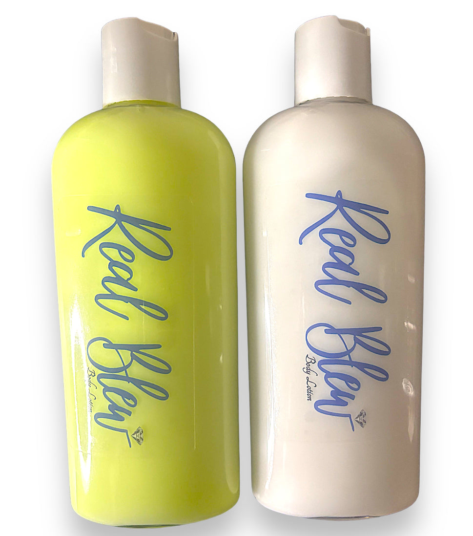 Lemon and Coconut 8oz Shea Butter Body Lotion Bundle Set