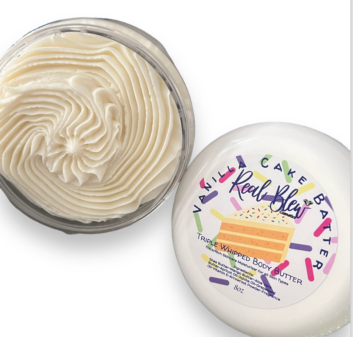 Vanilla Cake Batter Whipped Body Butter