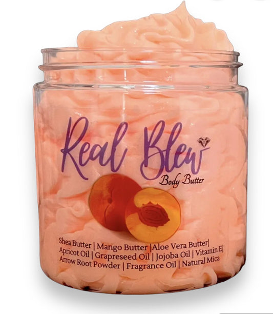 Freshly Picked Peaches: Dive into Luxury with Real Blew’s Triple Whipped Body Butter
