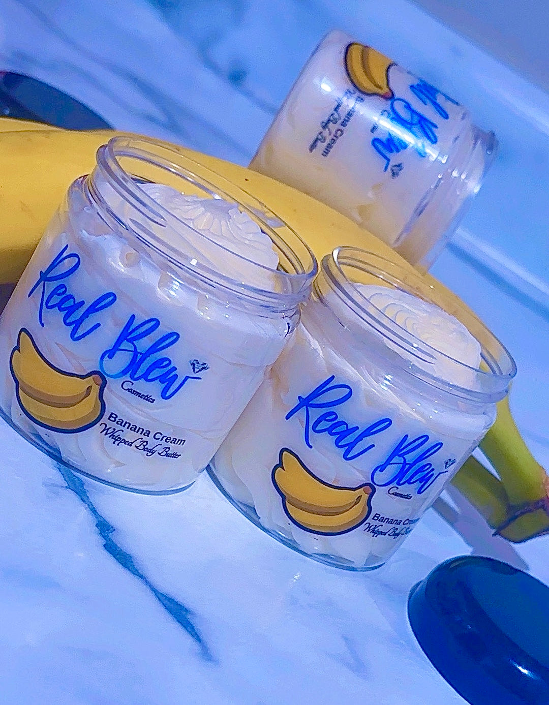 Banana Cream Whipped Body Butter - Ultra Moisturizing & High Quality Skincare