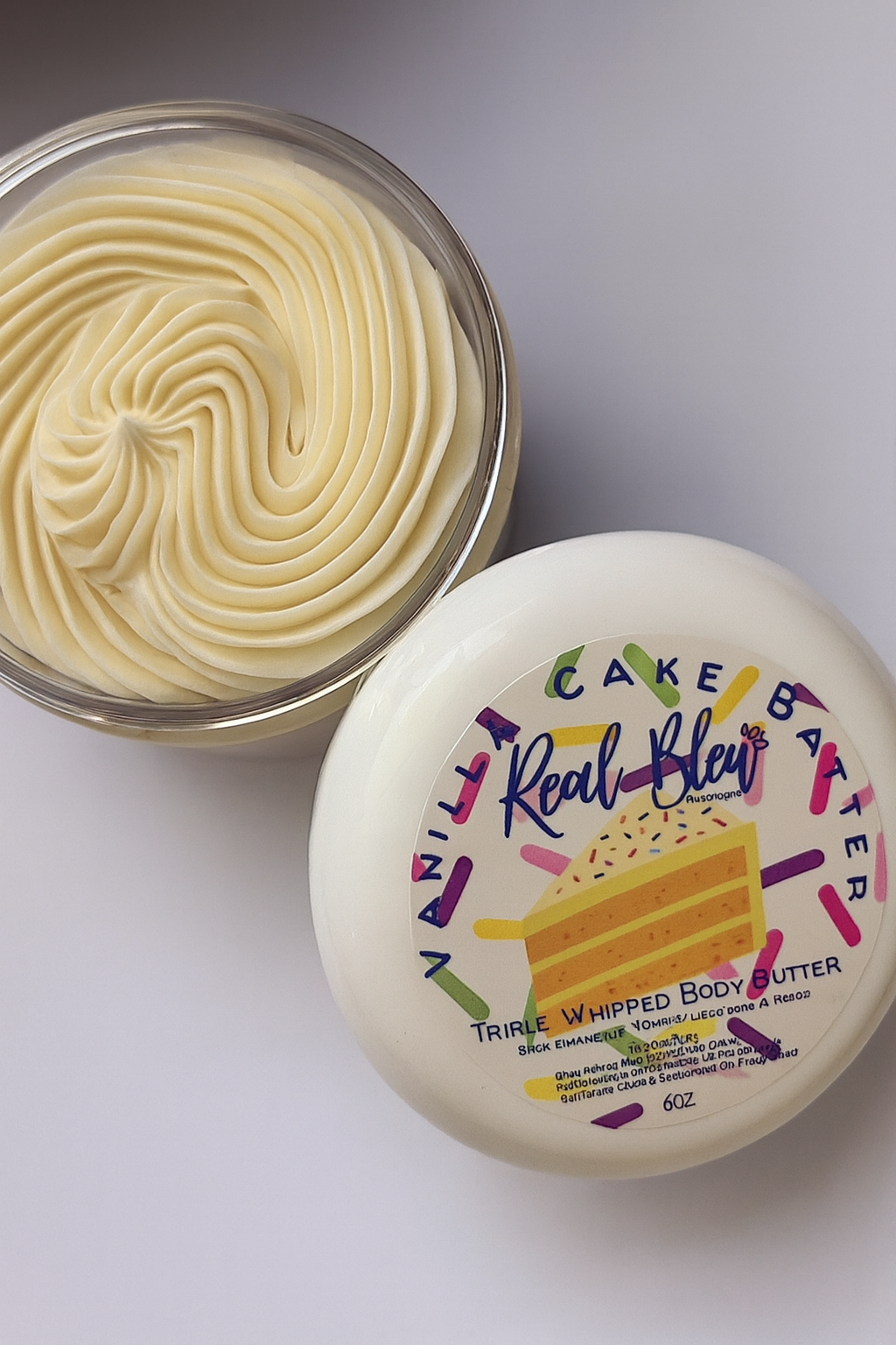 Vanilla Cake Batter Body Butter – Whipped Shea for Soft, Sweet Skin