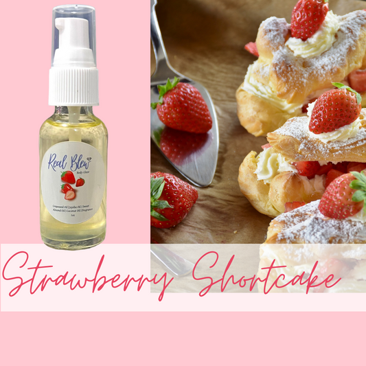 Strawberry Shortcake Body Glaze (oil) - Real Blew Cosmetics