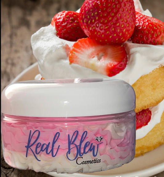 "Shortcake of Heaven" Whipped Body Butter - Real Blew Cosmetics