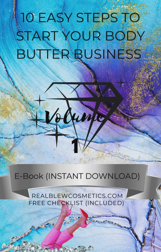 Starting a Body Butter Business Made Easy: 10 Simple Steps INSTANT DOWNLOAD <no refund on digital products>